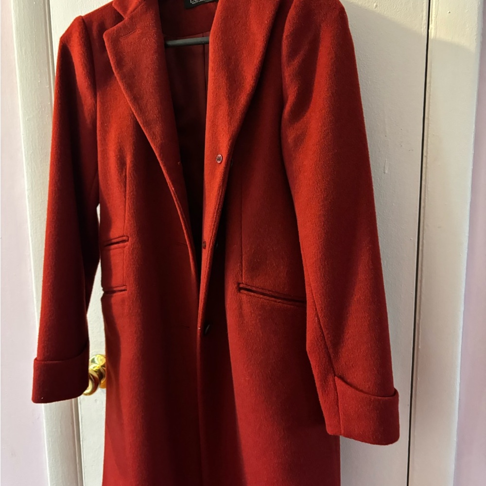 Rugby Ralph Lauren Deep Red Trench Coat